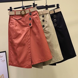 Quần short giả váy lưng thun ống rộng thời trang mùa thu cho nữ z630