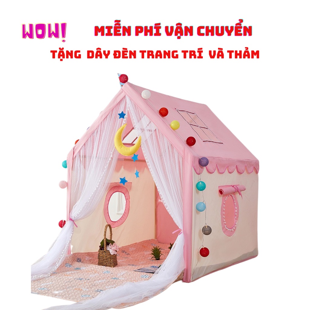 LỀU CÔNG CHÚA VÀ HOÀNG TỬ CHO BÉ TRAI, BÉ GÁI