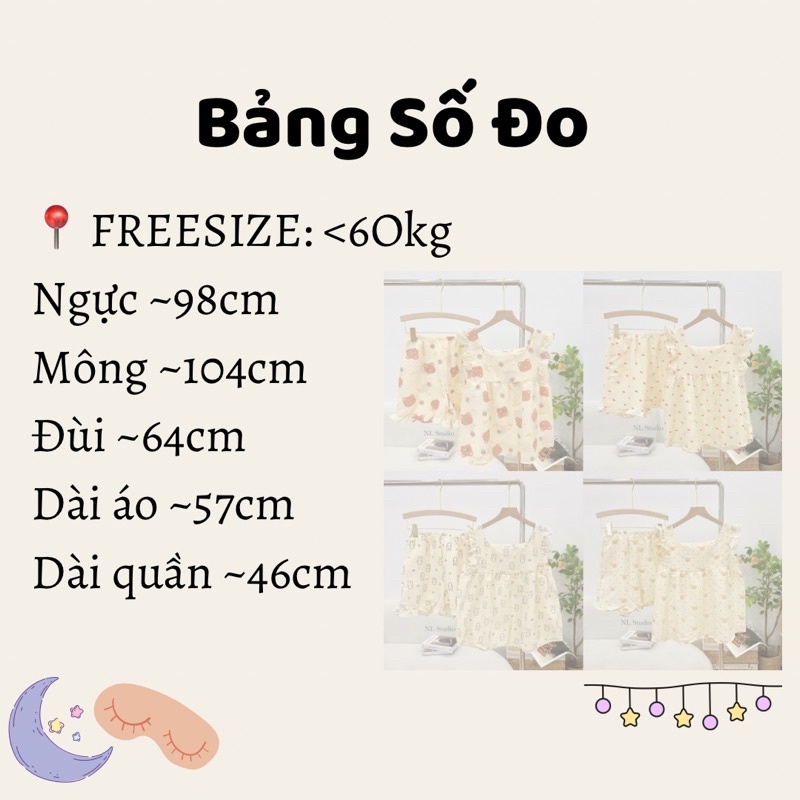 Đồ Bộ Mặc Nhà, Pijama Cánh Tiên Quần Ngố Chất Xốp - Meow Clothing