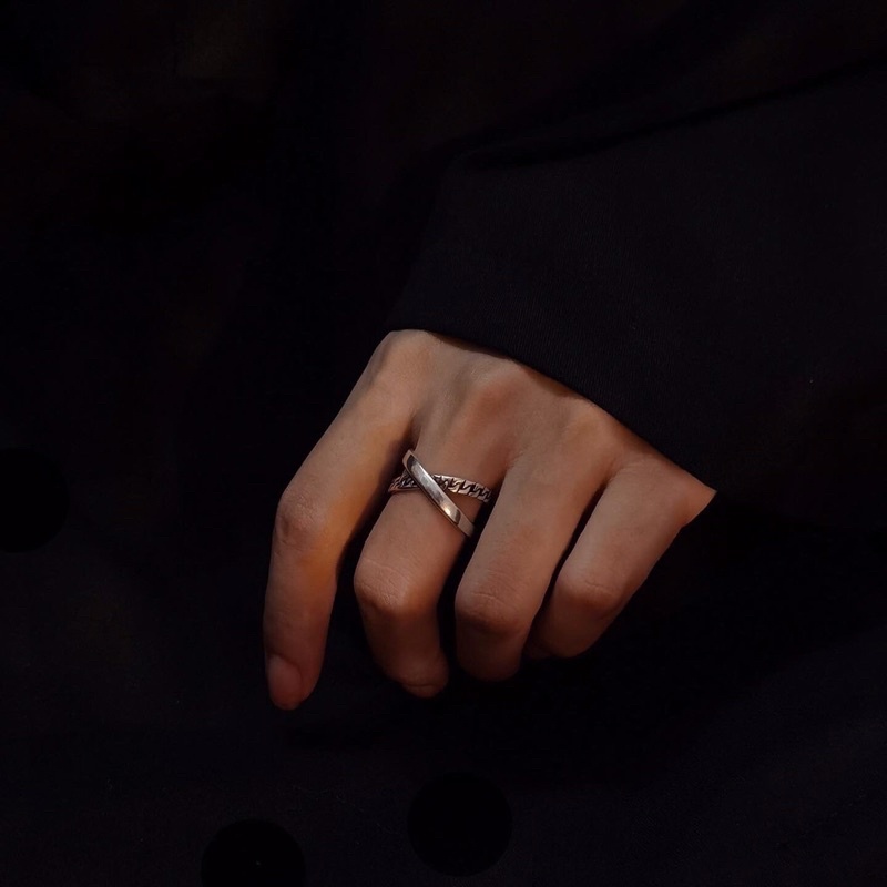 Destiny Ring | Nhẫn Destiny đan chéo retro Unisex