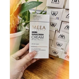 Kem chống nắng meea organic chính hãng, nâng tông mỏng nhẹ - kem chống nắng spf50+ pa+++++ 50ml