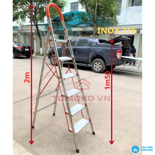 Thang Ghế 6 Bậc Chính Hãng Nhật Bản ( Bảo Hành 2 Năm ) tokomo.vn