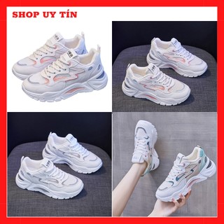 Giày thể thao sneaker nữ độn đế 4cm siêu hot 2023 bản mới nhất giá sỉ