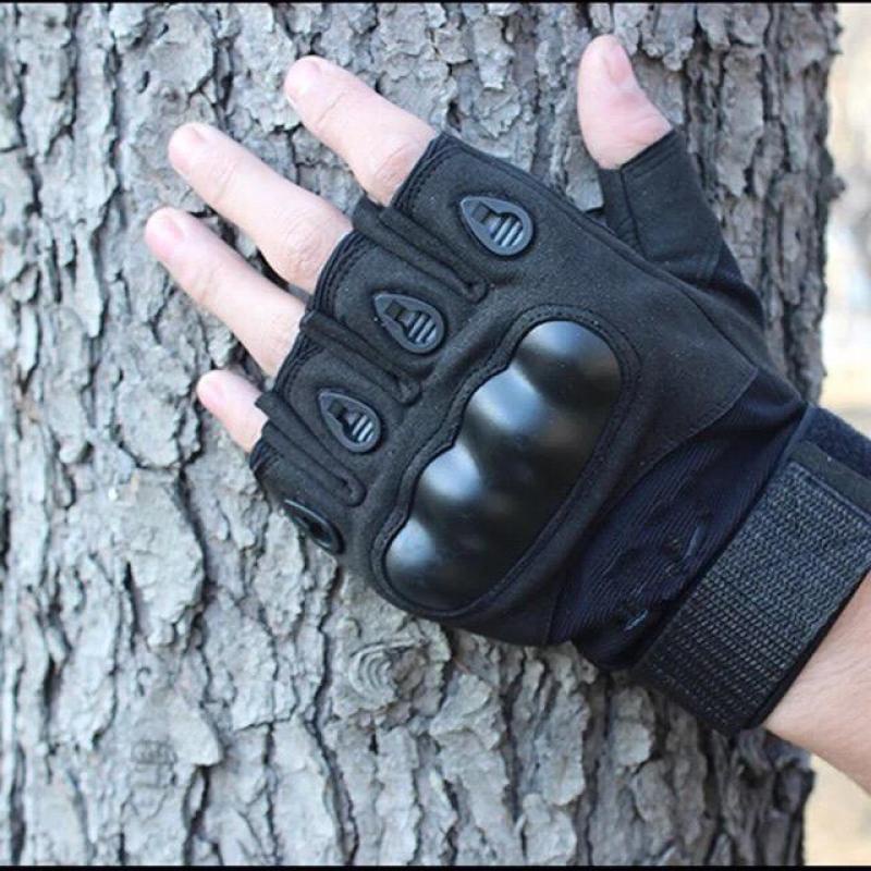 Găng Tay Nửa Ngón Dùng Lái Xe / Chơi Thể Thao / Câu Cá