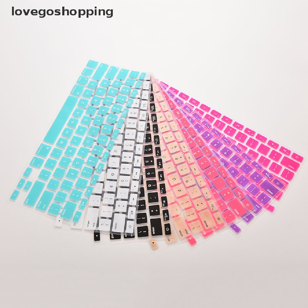 Ốp Bảo Vệ Bàn Phím Bằng Silicon Chuyên Dụng Cho Macbook Air Pro 13 "15" 17 "Inch