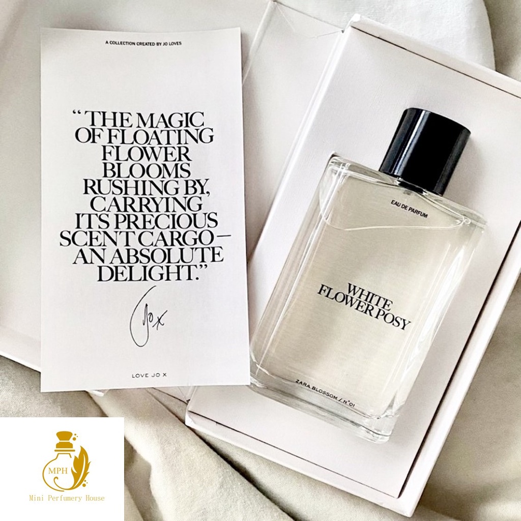 Nước hoa dùng thử Zara White Flower Posy
