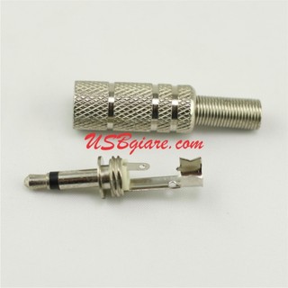 Đầu hàn 3.5mm 1 nấc mono vỏ sắt