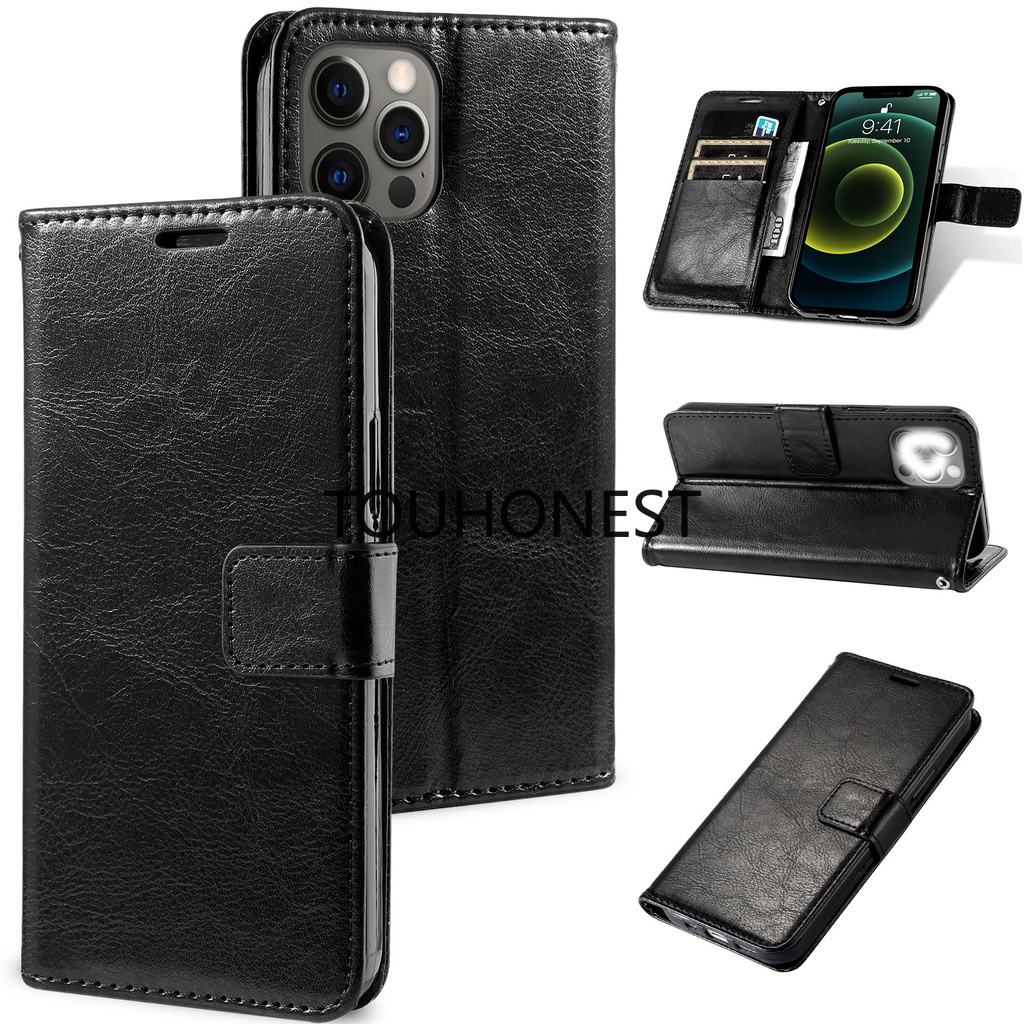Ốp Điện Casing For iPhone 14 Pro Max Case iPhone 6 Plus 6S Plus Case iPhone 7 Plus 8 Plus Case iPhone 14 Plus Case iPhone SE Case iPhone 12 Mini 13 Mini Flip Leather Wallet Card Stand Holder 360 Full Cover Phone Case