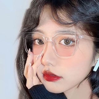 Mắt Kính Phẳng Chống Ánh Sáng Xanh Gọng Lớn Thời Trang Phổ Biến Hàn Quốc Thích Hợp Cho Học Sinh Và Bạn Bè