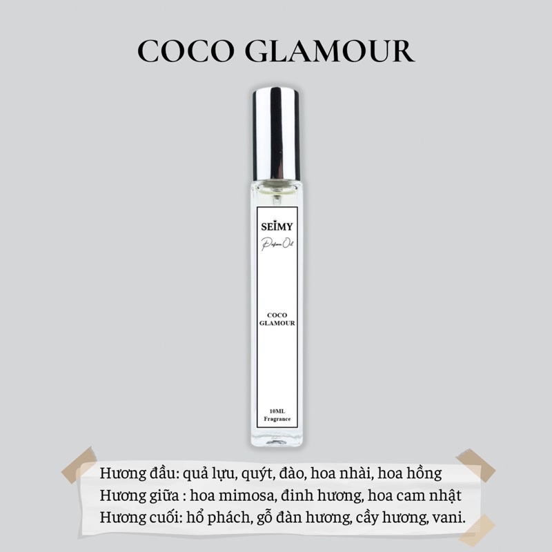 Tinh Dầu Nước Hoa SEIMY Coco Glamour | BigBuy360 - bigbuy360.vn