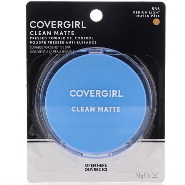 Phấn phủ dạng nén COVERGIRL CLEAN MATTE Mỹ