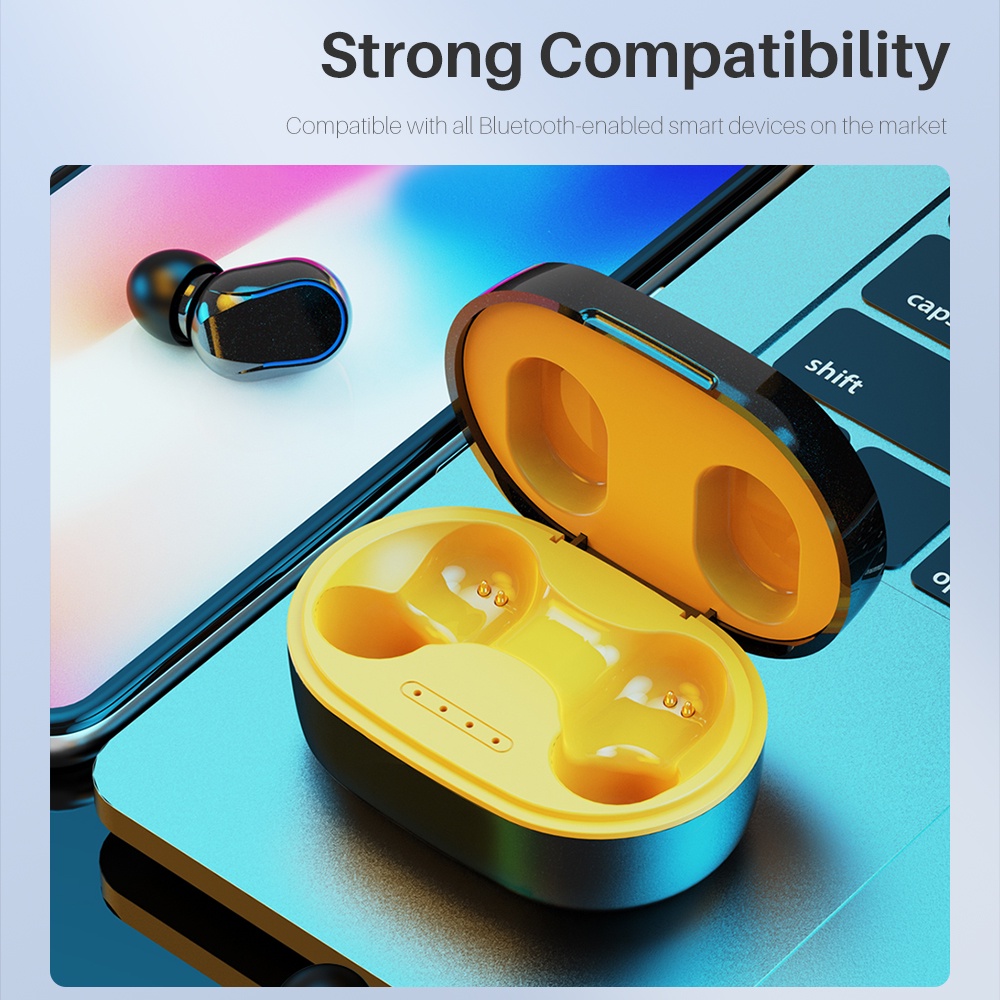 Tai Nghe Bluetooth Không Dây IPX5 TWS Chống Nước Cho Samsung Galaxy A12 A13 A22 A23 A33 A51 A52 A53 S10 S20 S21 S22