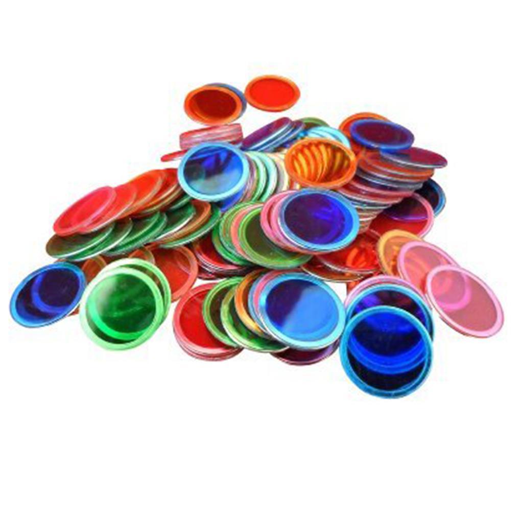 Bộ Que Nhựa Kèm Chip Nhựa Gọn Nhẹ Dùng Học Toán Cho Trẻ Em