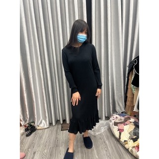 Váy len nữ chân đuôi cá