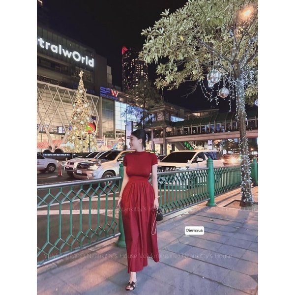 Váy nữ dáng dài sang trọng