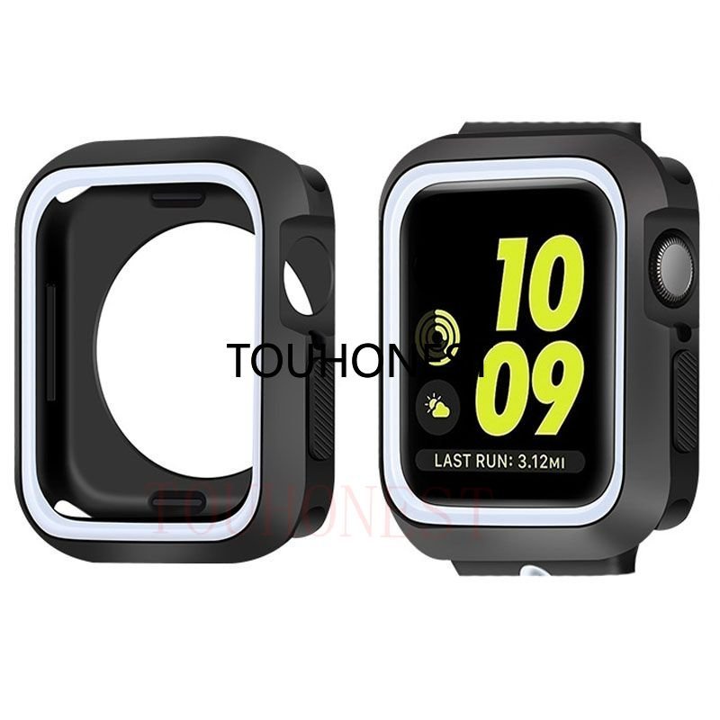 Ốp Điện Thoại Silicone Mềm Cho Apple Watch Ultra 38mm 40mm 41mm 42mm 44mm 45mm 49mm SE 7 6 5 4 3 iWatch Series 8 7 6 5 4 3 2 SE