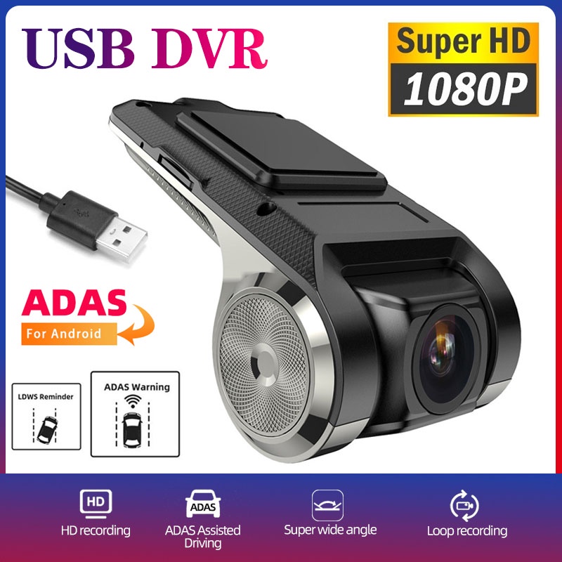 Camera Hành Trình Xe Hơi 1080P HD USB DVR Full HD 1080P