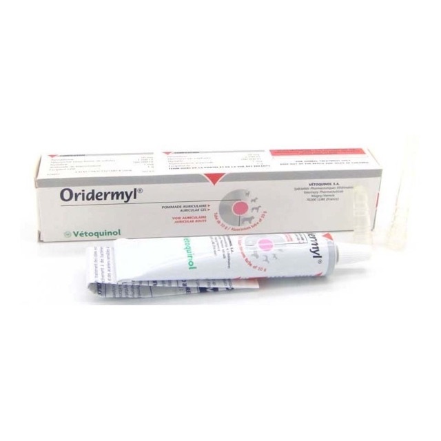 ORIDERMYL Dung dịch vệ sinh tai, viêm tai, hôi tai, rận tai cho chó mèo 10g