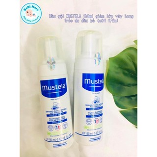 Dầu Gội làm sạch da đầu cho bé Mustela Foam Shampoo For Newborns 150ml