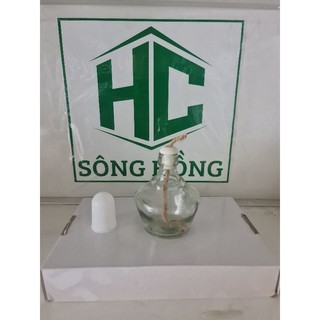 Đèn cồn thủy tinh.
