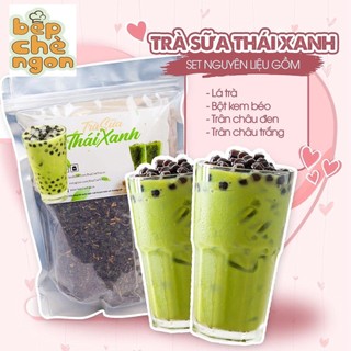 Set nguyên liệu làm trà sữa không có trân châu