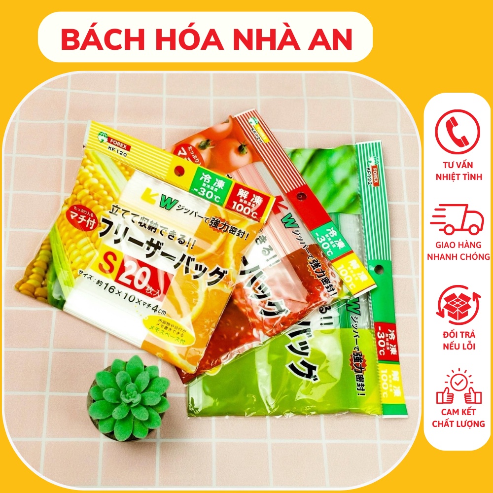 TÚI ZIP BẢO QUẢN THỰC PHẨM DÀY DẶN