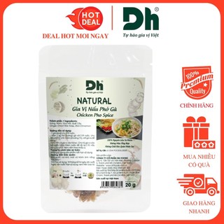 Gia Vị Nấu Phở Gà Natural Dh Foods Gói 20G Chính Hãng