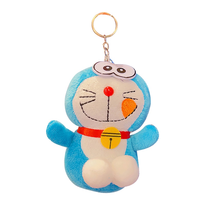 Móc Khóa Hình Doraemon Nhồi Bông Dễ Thương