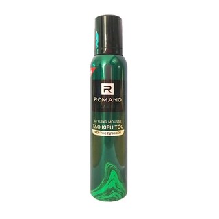 Romano keo xịt tóc tạo bọt romano styling mousse tạo kiểu 175g
