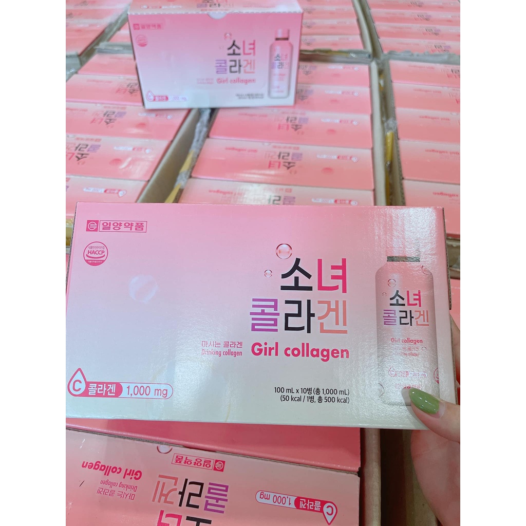 Nước Uống Bổ Sung Collagen Hàn Quốc Girl Collagen & Collagen Perfect Collagen X3 Masilraon - Full Hộp