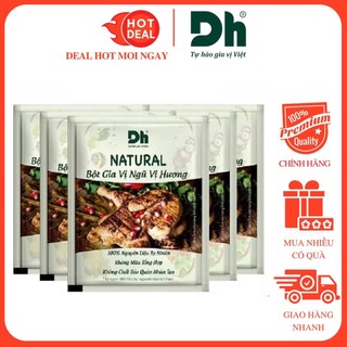 Bột Gia Vị Ngũ Vị Hương Natural DH Foods Gói 10G Chính Hãng - Vị Ngon Đến Từ Nguyên Liệu Tự Nhiên