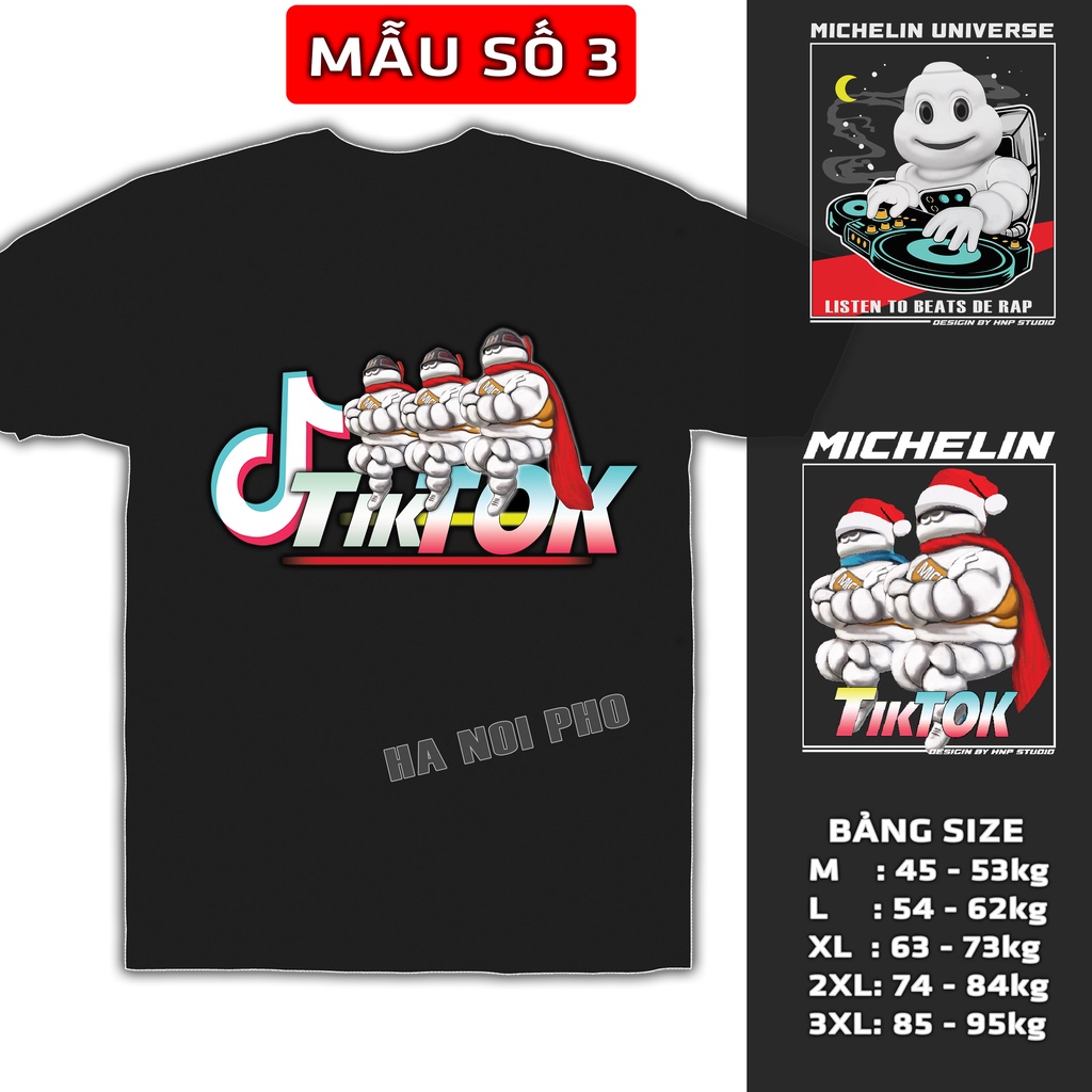 Áo thun Michelin Tùy chọn các Mẫu | Hà Nội Phố Shop
