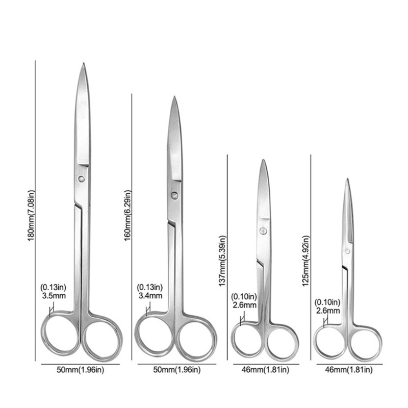 Dụng Cụ Kẹp Lông Thú Cưng Chống Tĩnh Điện 12.5 / 13.7 / 16 / 18cm