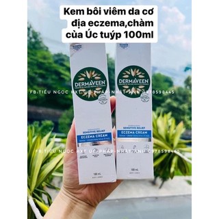 Kem bôi chàm da Dermaveen Eczema 100ml,200ml,250ml,500ml.Sữa tắm Dermaveen Eczema Úc đủ bill Chemist