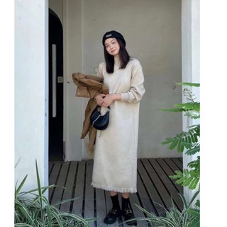 Váy len oversize gấu tua dua 23105 CHERRY COCO