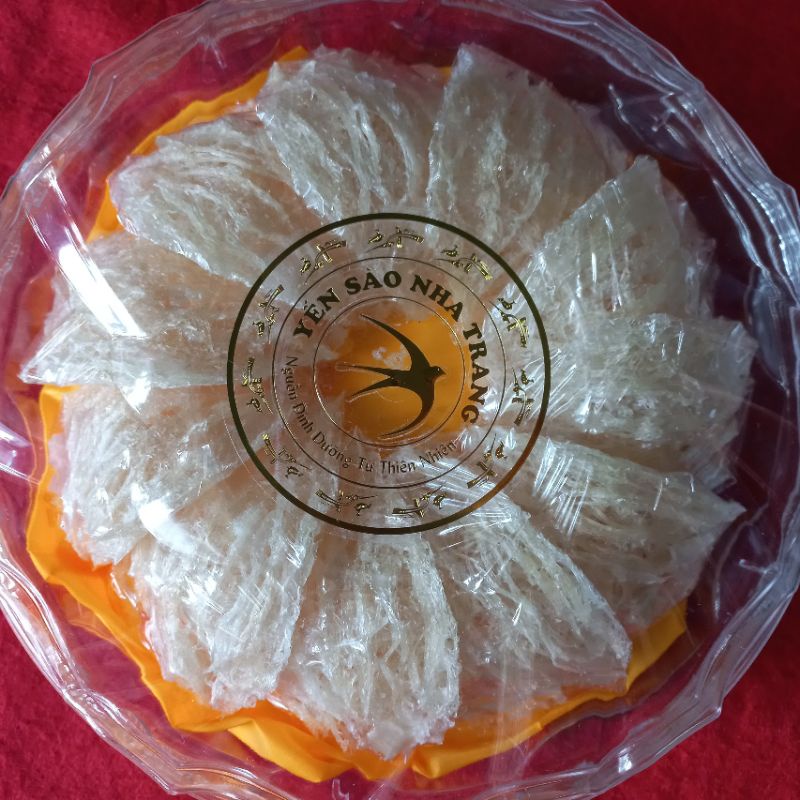 50 tấm vải vàng 35x35cm lót hộp yến sào