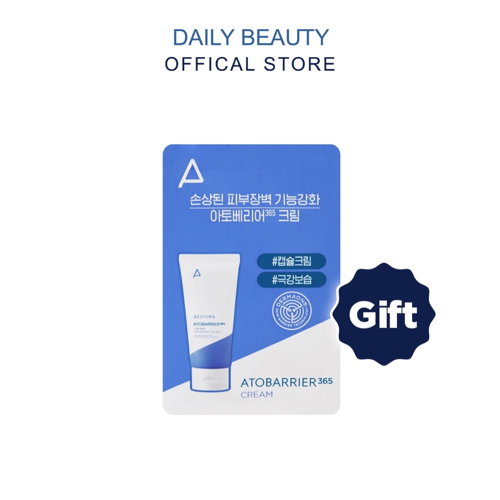 [GIFT] Kem dưỡng AESTURA ATOBARRIER365 Cream 3ml Daily Beauty Official