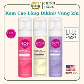 [NHẬP MỸ - AUTH - ĐỦ BILL] Kem Cạo Lông - Gel Cạo Lông Bikini, Vùng Kín, Toàn Cơ Thể EOS Shaving Cream cho mọi loại da