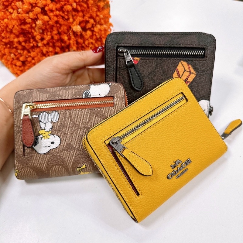 📛RẺ VÔ ĐỊCH📛VÍ COA*CH SNOOPY PEA NỮ SIÊU XINH