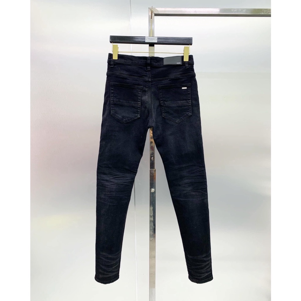 Quần jean nam Xanh Đen Trắng Đen, Quần bò nam cá tính phom xuông cao cấp top xu hương 2023 | BigBuy360 - bigbuy360.vn