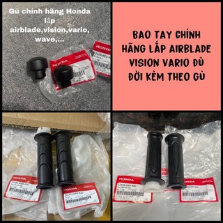 Bao tay ga cầm nắm xe máy ab125 air blade 110 airblade 2023 vision vario 2014 2015 2020 2021 2022 2013