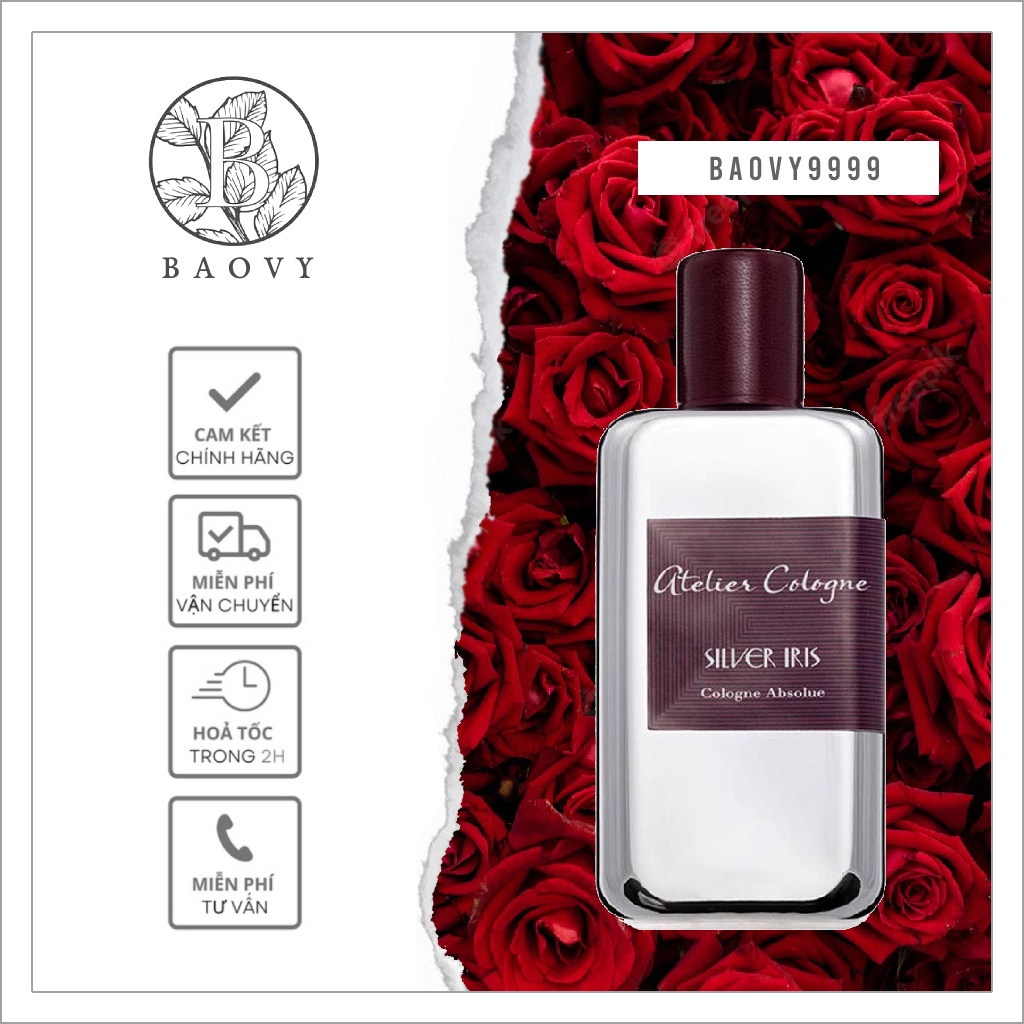 ✨ Nước hoa Atelier Silver Iris - 10ml