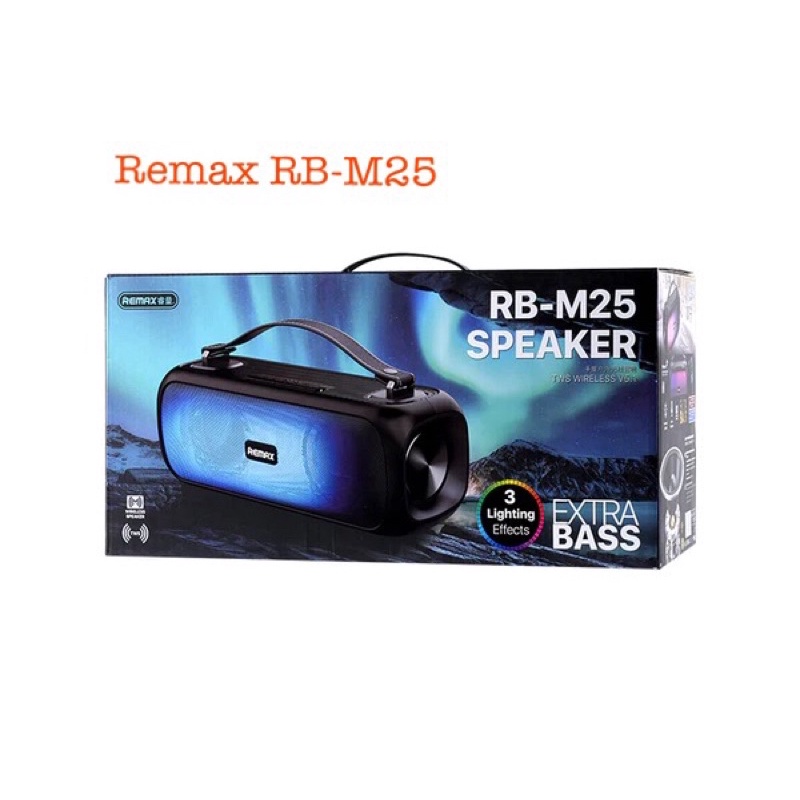 Loa  bluetooth REMAX RB-M25 hiệu ứng đèn  LED