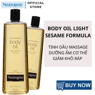 [Các Loại] Dầu Massage Dưỡng Ẩm Cho Da Neutrogena Body Oil Light Sesame Formula
