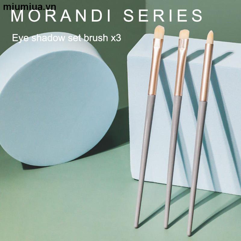 miumiuaSet 3 Chiếc Chổi Cọ Đánh Phấn Mắt Chuyên Nghiệp Dành Cho Người Mới Bắt Đầu
