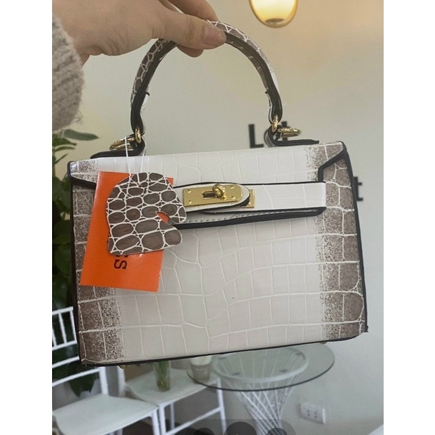 Túi HM Bạch Tạng Size 20 Siêu Sang Có Dây Dài Đeo Chéo Nữ