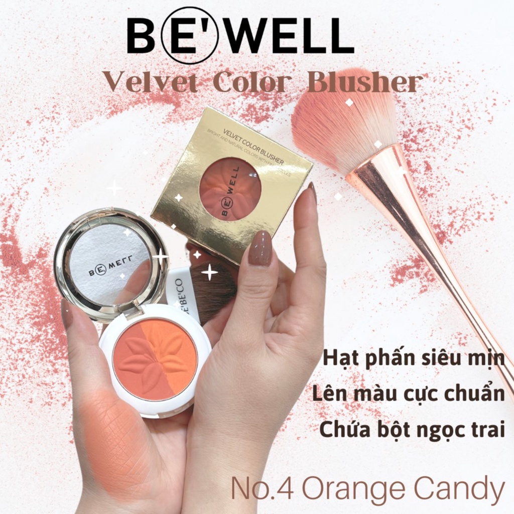 Phấn má Bewell má hồng trang điểm tự nhiên