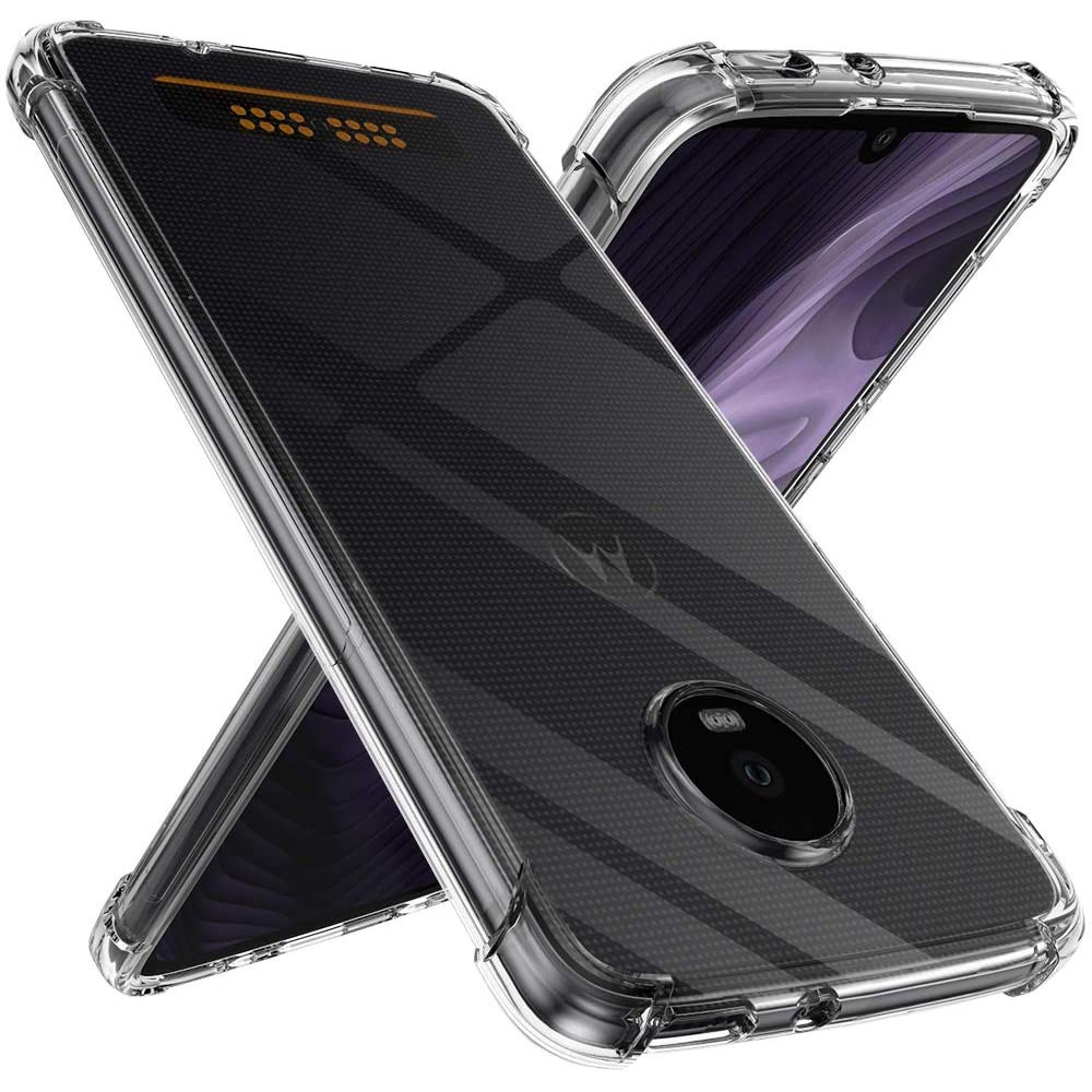Dành Cho Motorola Moto Z3 Z2 Z Play Soft Gel TPU Crystal Clear Slim Vỏ Bảo Vệ Chống Sốc