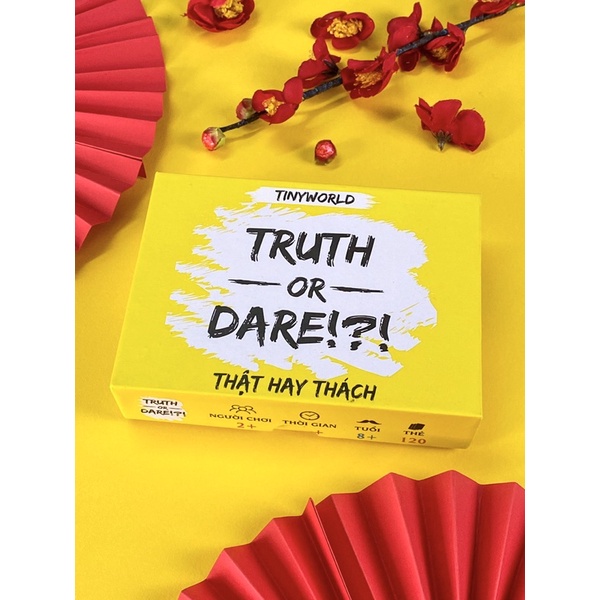 Bộ bài boardgame Truth or Dare Thách hay thật dành cho nhóm bạn