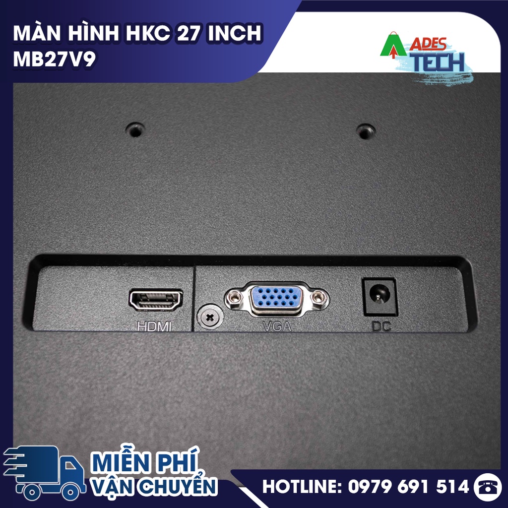 ✔️ Màn hình  gamming HKC 27 inch MB27V9 ✔️ 23.6 inch phân giải FHD ✔️ BH 24 tháng